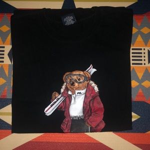 VINTAGE RALPH LAUREN POLO SKI BEAR LONG SLEEVE T